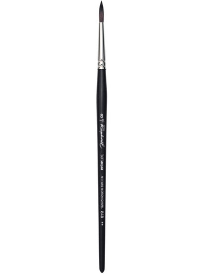 Watercolor brush - synthetic - softaqua - round #8