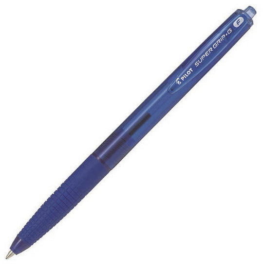 Stylo super grip g bleu 0.7mm