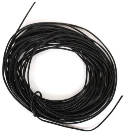 Cordon de cuir - 1mm - 5m