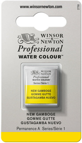 Aquarelle demi-godet - gomme-gutte - s1