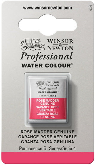 Watercolour half pan - rose madder genuine - s4
