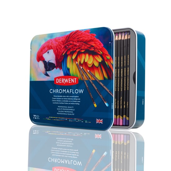 Set of 72 chromaflow pencils