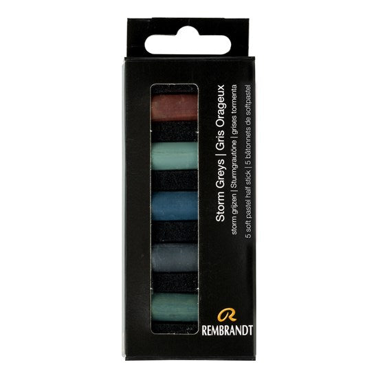 Soft Half Pastel Set  Storm Grey (5)