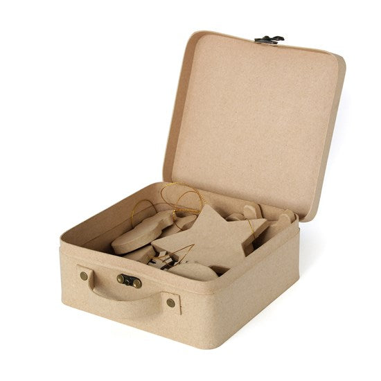 Ens. 10 ornements kraft