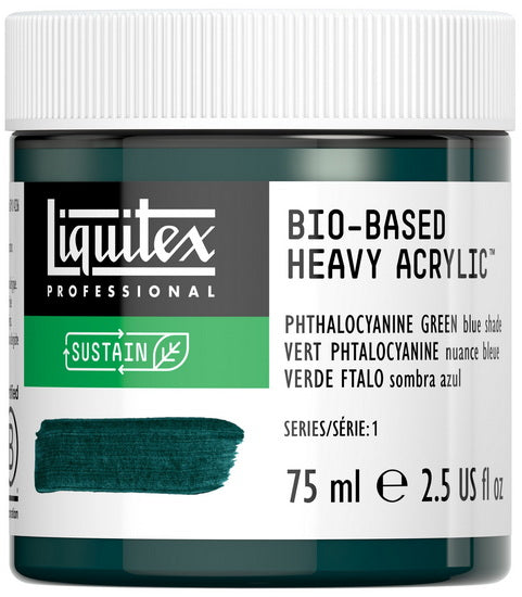 Acrylique bio hv - 2.5oz - vert phtalocyanine nuance bleue - s1