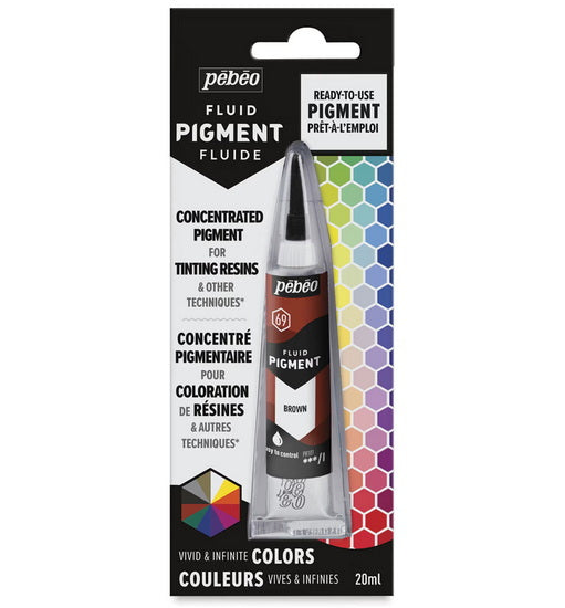 Pigment fluide résine - 20ml - marron