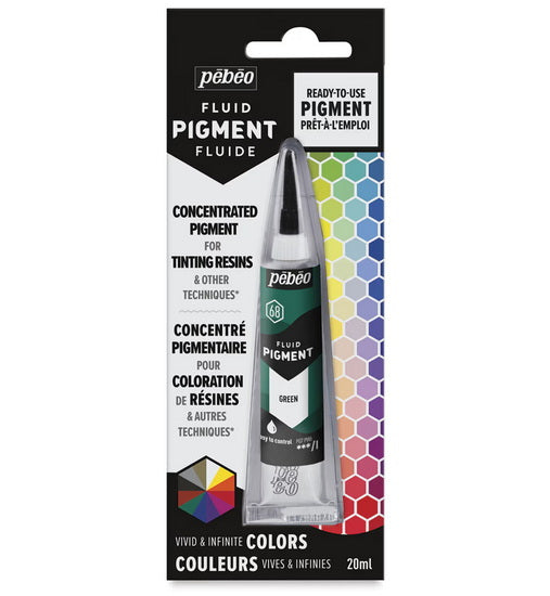 Pigment fluide résine - 20ml - vert