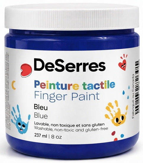 Peinture tactile- 237ml - bleu