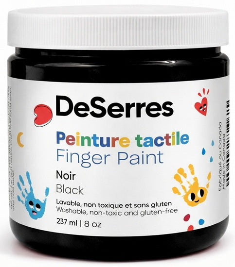Finger paint - 237ml - black