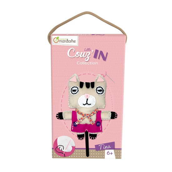 Coffret couture little couz'in - tina the cat