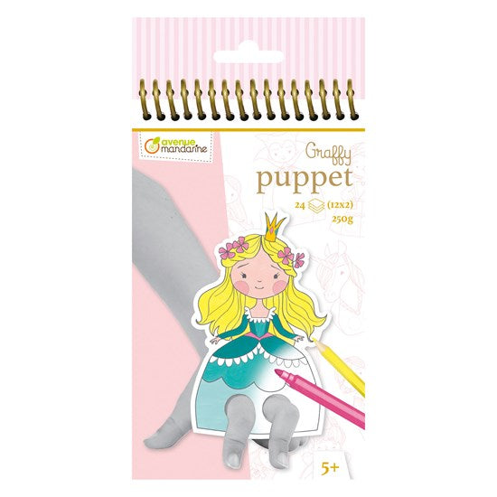 Marionnettes à doigts graffy - princes et princesses