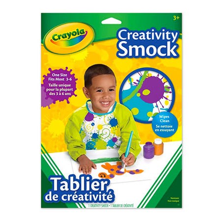 Tablier de créativité crayola