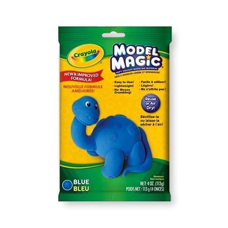 Pâte à modeler model magic de crayola – bleu