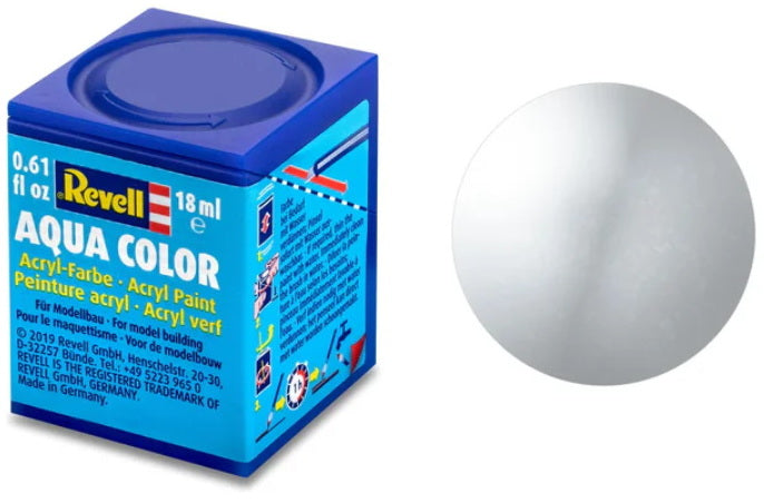 ACRYLIQUE AQUA COLOR - 18 ML Aluminium Métal