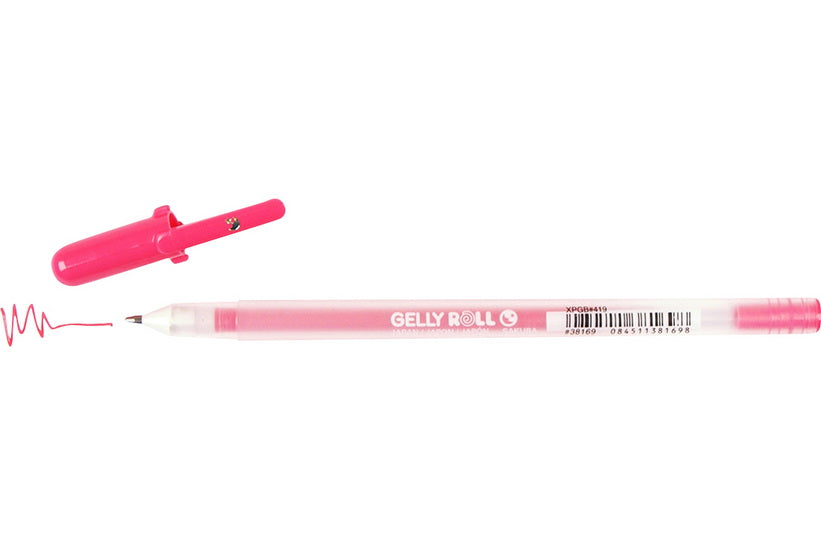 Stylo gel gelly roll moonlight 0.5mm rouge