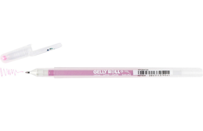 Stylo gel gelly roll stardust 0.5mm rose rose