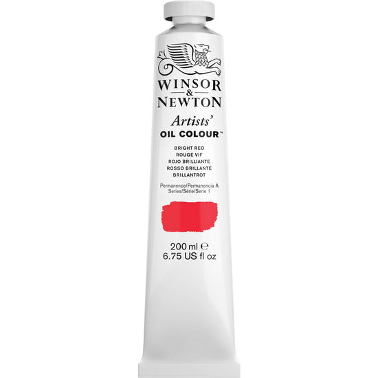 Artist oil - 200ml - bright red - s1