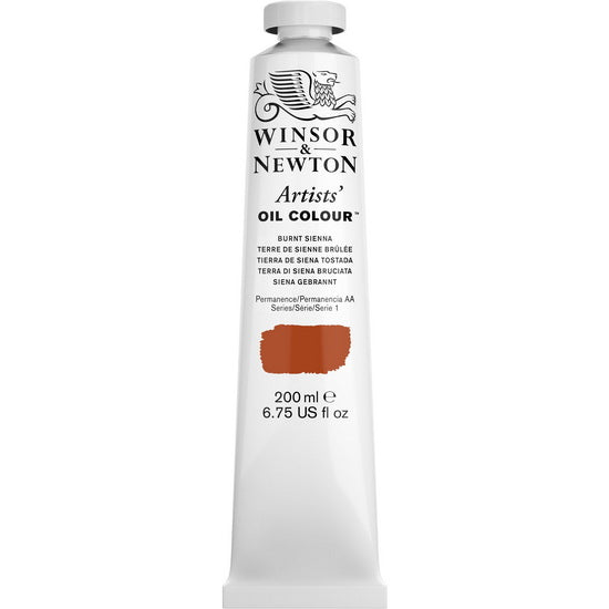 Huile artiste - 200ml - terre de sienne brûlée - s1