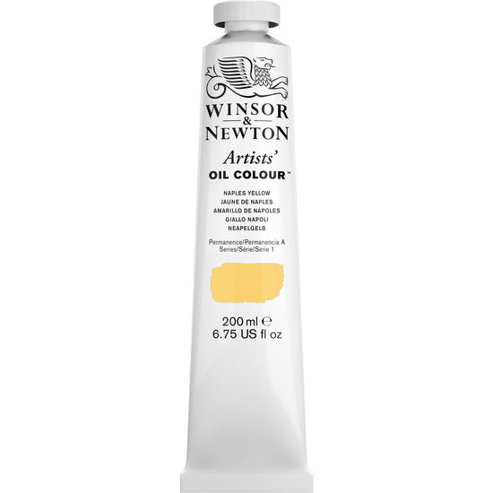 Huile artiste - 200ml - jaune de naples - s1
