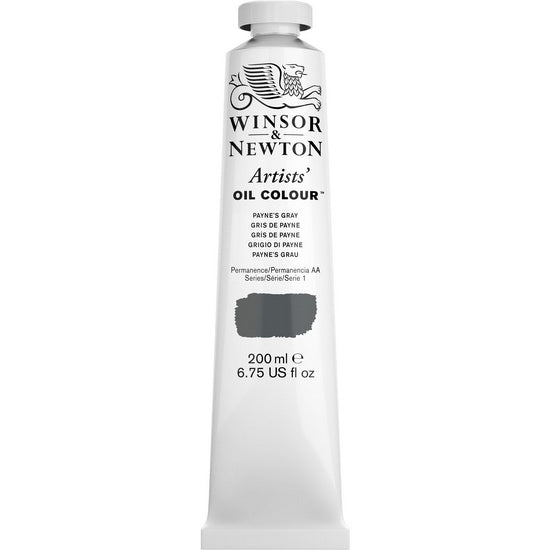 Huile artiste - 200ml - gris de payne - s1