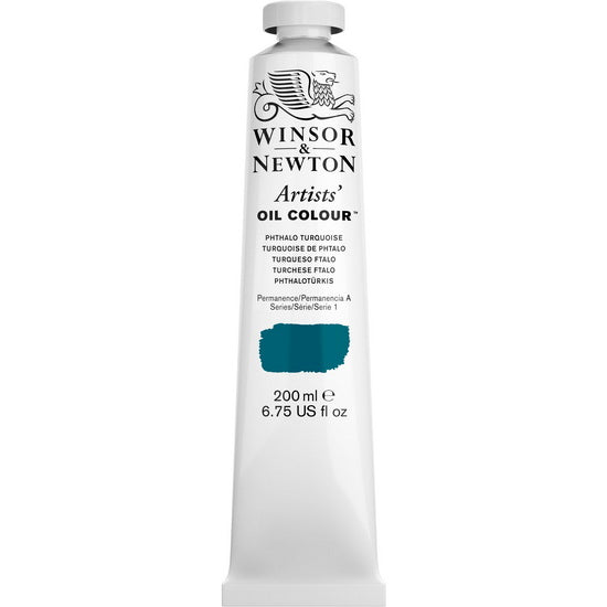 Artist oil - 200ml - phthalo turquoise - s1