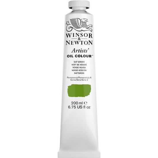Huile artiste - 200ml - vert de vessie - s2
