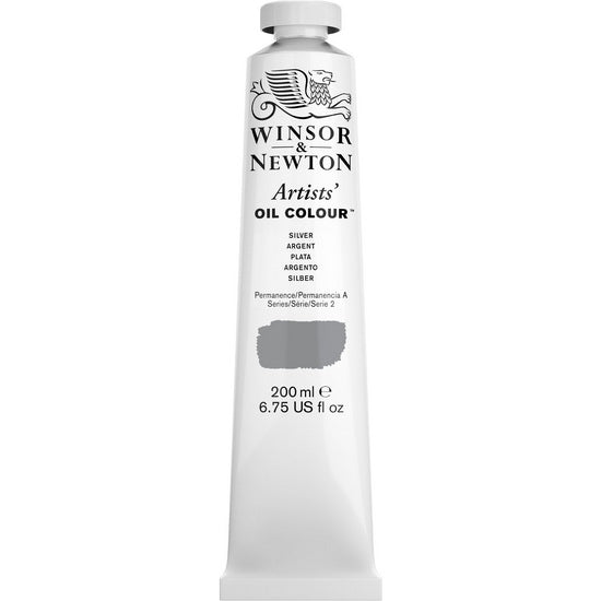 Huile artiste - 200ml - argent - s2