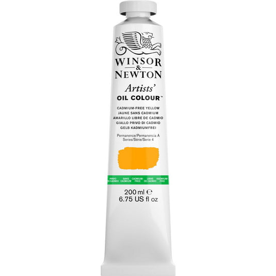 Huile artiste - 200ml - jaune sans cadmium - s4