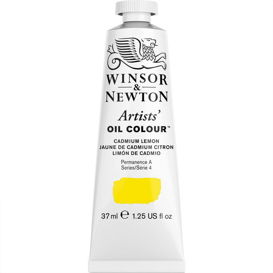 Huile artiste - 37ml - jaune de cadmium citron - s4