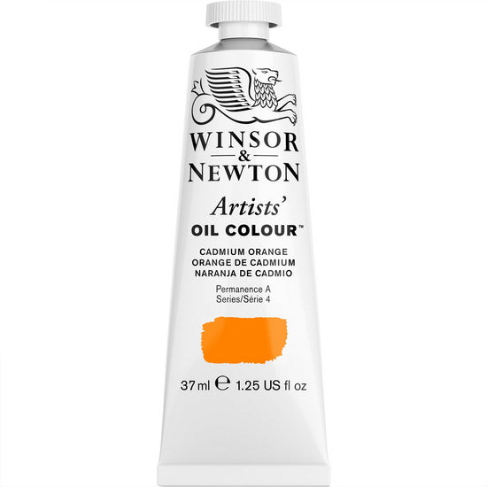 Huile artiste - 37ml - orange de cadmium - s4