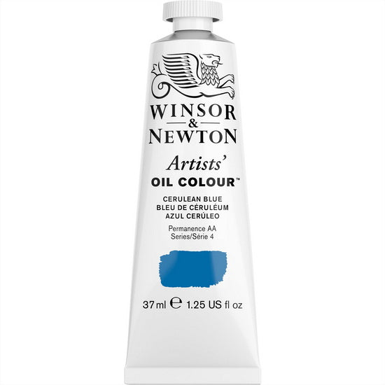 Huile artiste - 37ml - bleu de céruléum - s4