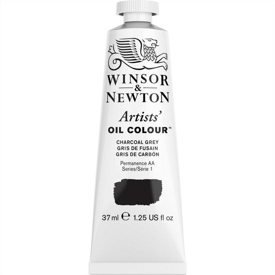 Artist oil - 37ml - charcoal grey - s1