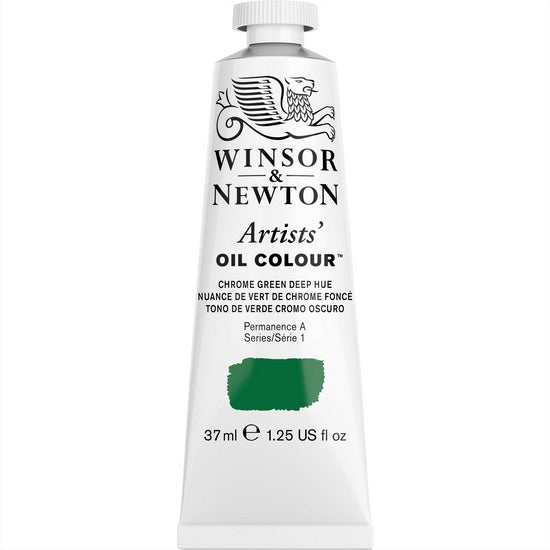 Huile artiste - 37ml - nuance de vert de chrome foncé - s1