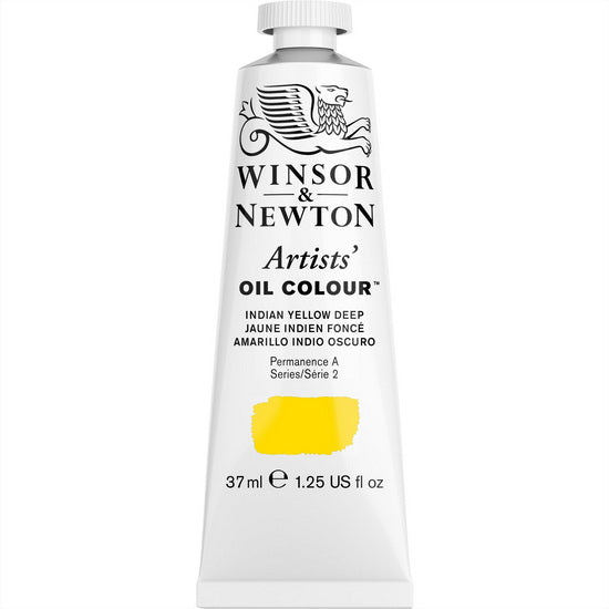 Huile artiste - 37ml - jaune indien foncé - s2