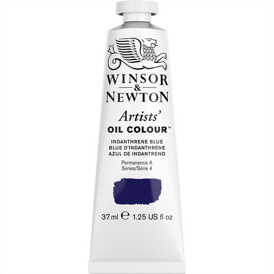 Huile artiste - 37ml - bleu indanthrène - s4