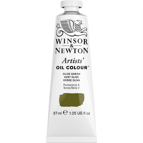 Huile artiste - 37ml - vert olive - s2