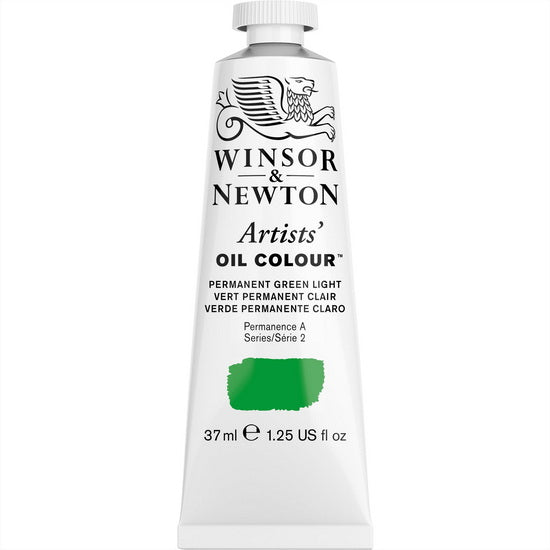 Huile artiste - 37ml - vert clair permanent - s2