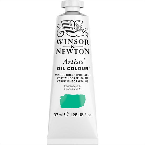 Huile artiste - 37ml - vert winsor - s2