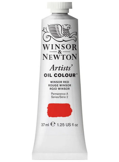Huile artiste - 37ml - rouge winsor - s2