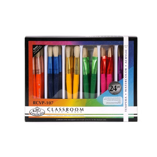 Set of 24 Mix Media Brushes