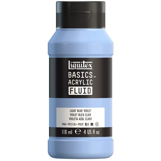 Acrylique basics fluide - 4oz - bleu violet clair