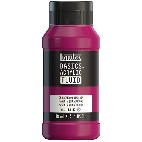 Acrylique basics fluide - 4oz - magenta quinacridone