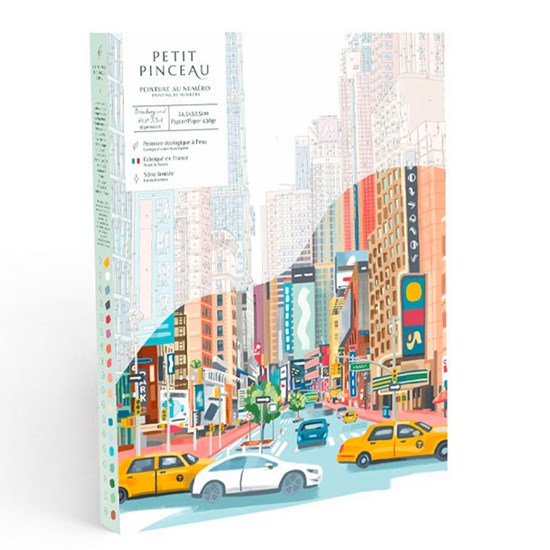 Paint by Numbers - "Broadway & West 53rd"