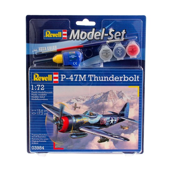 Ensemble modèle réduit - p-47m thunderbolt