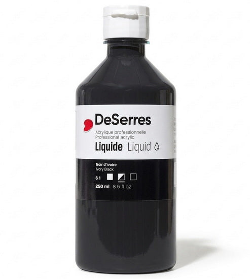 Liquid Acrylic Ivory Black Series 1 - 250ml