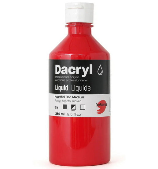 Liquid Acrylic Naphthol Red Light Series 5 - 250ml