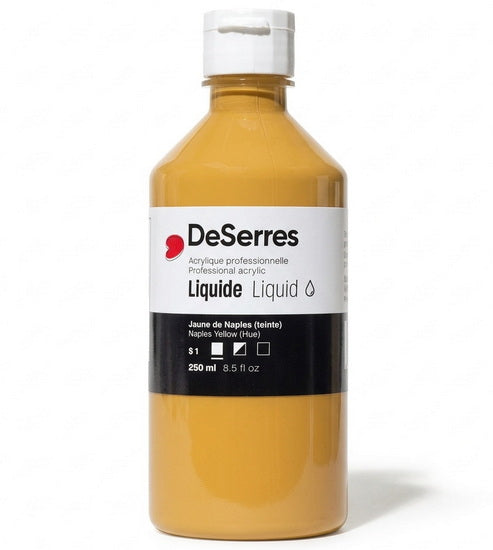 Liquid Acrylic Naples Yellow Hue Series 1 - 250ml