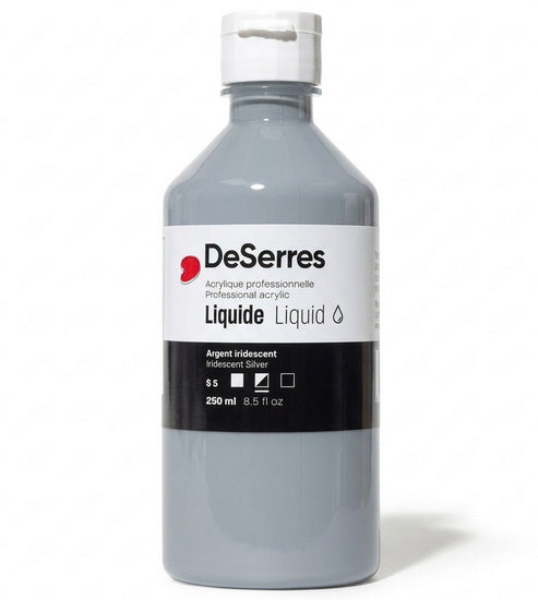 Liquid Acrylic Iridescent Silver Series 5 - 250ml