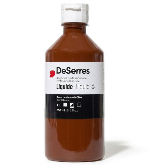 Liquid Acrylic Burnt Sienna Series 1 - 250ml