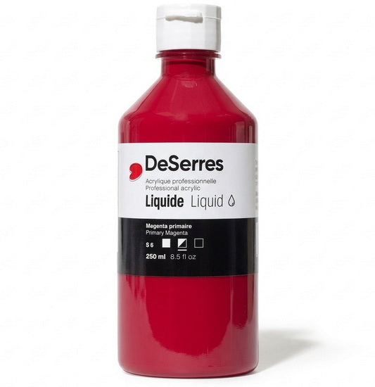 Liquid Acrylic Primary Magenta Series 6 - 250ml